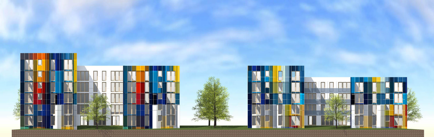 76 Log Collectifs à Tremblay en France SMD architecture